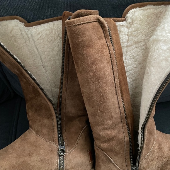 Ugg Classic Luxe Abree Tall in Bruno - Picture 7 of 8